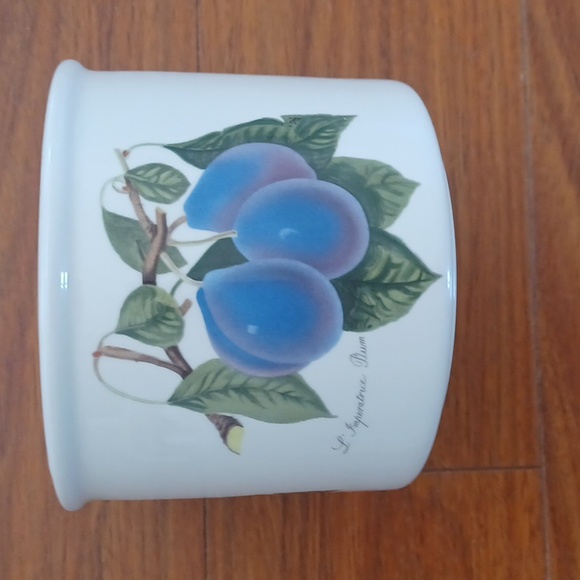 Portmeirion Pomona Botanic Garden Floral Plum 5"wide Vase planter - Picture 1 of 8